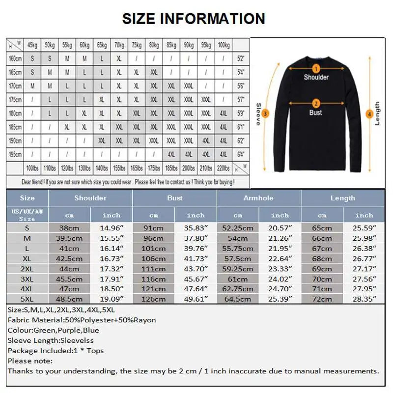 Mens Knitted Contrast Color Design Vests Streetwear Male Sleeveless