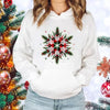 Autumn Winter Sweatshirts Christmas Snowflakes