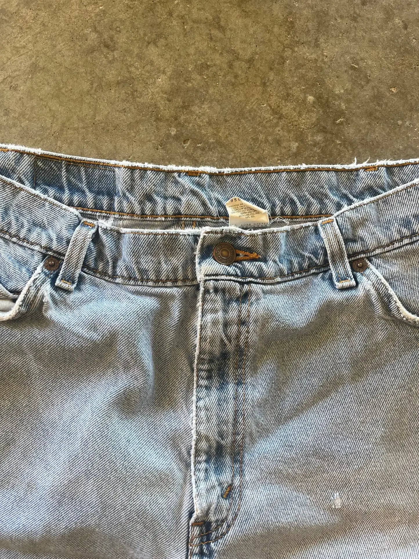 Street Fashion Embroidered Pattern Denim Shorts 2024