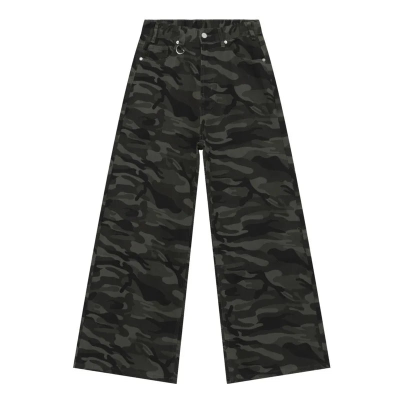 Ultra Wide Leg Denim Pants