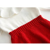 Kids Romper Baby Girl Long Sleeve Knitting Romper Girls Patchwork Jumpsuit