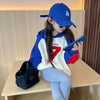 Girls Autumn Leisure Loose Cotton Long Sleeve Pullover
