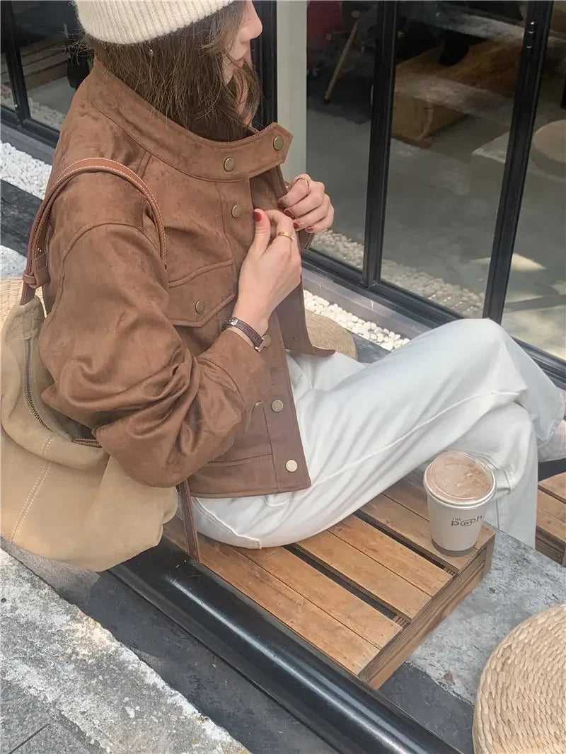 2024 Damen Kapuzenjacken Frühling Kausal Windbreaker Damen Basic Jacke Mäntel Reißverschluss