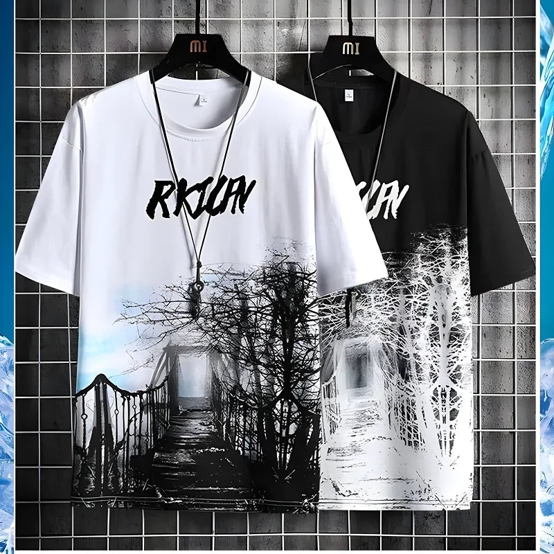 Harajuku Streetwear Print Hooded Sweatshirts