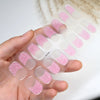 UV Semi-Cured Gel Nail Wraps Stickers Strips French Long Lasting
