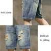 Versatile Men's Short Jeans: Casual Loose and Comfortable
