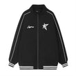 American Vintage Star Graphic Print Sweatshirts Harajuku Streetwear Zip Up Hoodies Y2k Grunge Casual Tops
