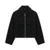 Womens Cropped Autumn Jacket