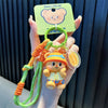 Cartoon Butter Bear Keychain Pendant Cute Fashion Doll Gift for Children