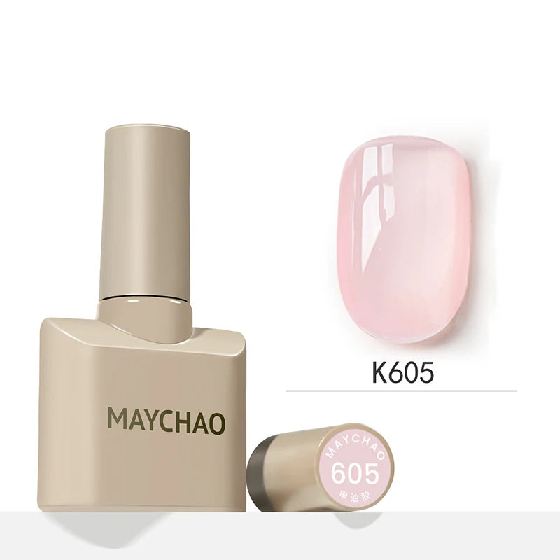 12ml Jelly Gel Nail Polish Semi-permanent Top Coat Soak Off Uv Led