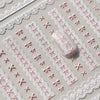 Metallic Bronzing Butterfly Nail Art Decals For Diy Manicures