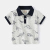 Polo Shirt Short Sleeve Kids Polos Tshirt Toddler Boy Girl Clothes