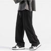 American Retro Corduroy Casual Pants Men Drawstring Loose