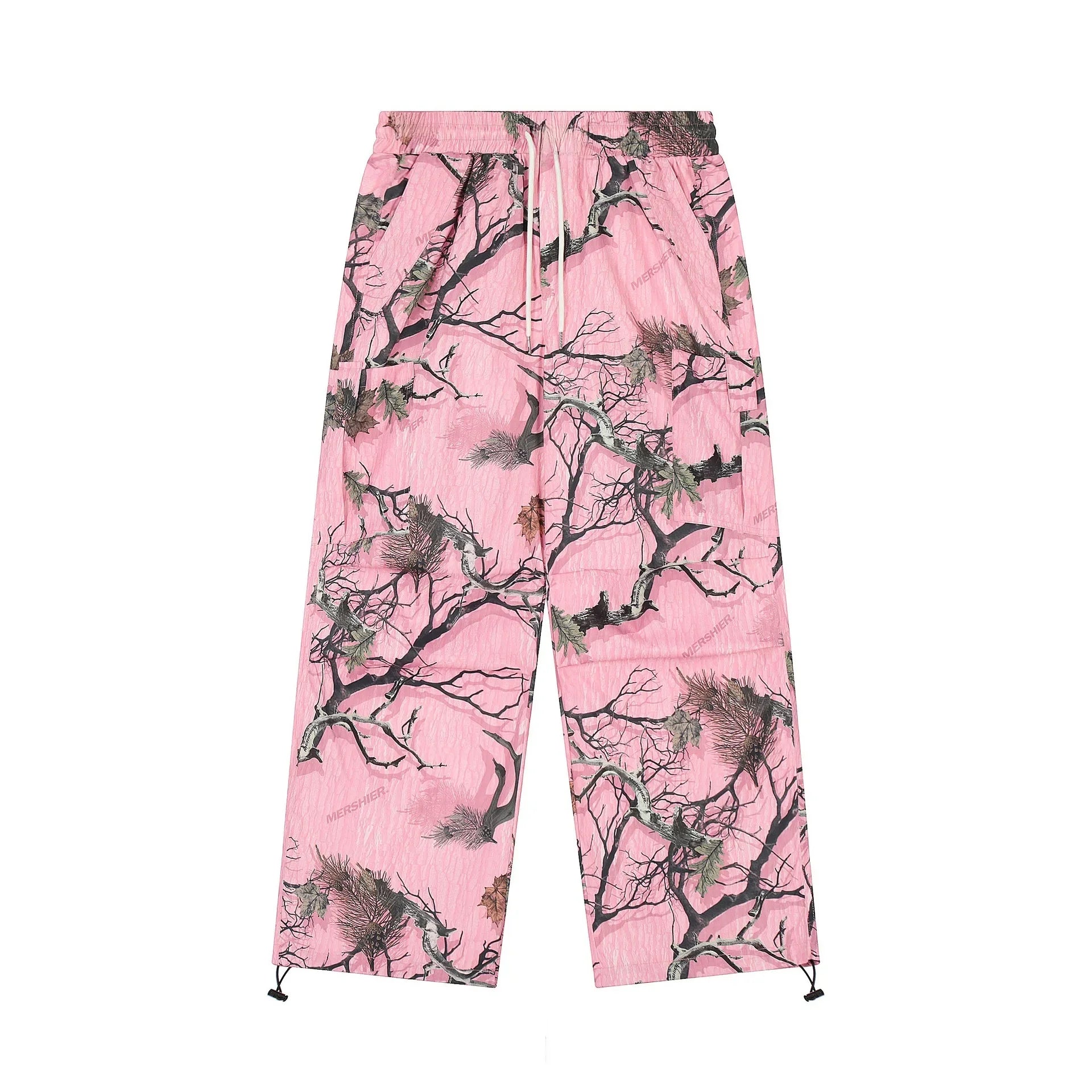 American Stylevintage Multi-layered Casual Pants Straight-leg Cargo Pants
