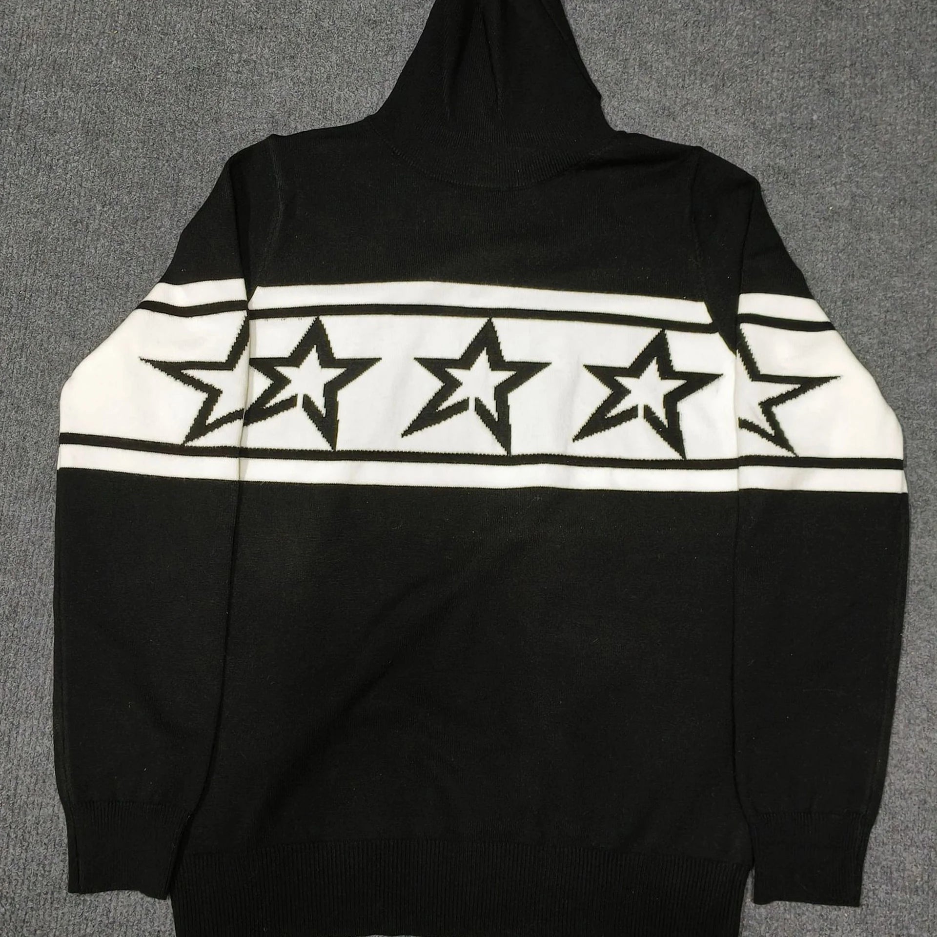 Y2K Oversize Harajuku Aesthetics Graphic Hip Hop emo Knitted Sweater