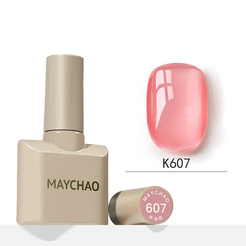 12ml Jelly Gel Nail Polish Semi-permanent Top Coat Soak Off Uv Led