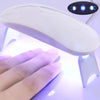 Gradient Auroras Semi Cured Gel Nail Strips Sparkly Shinning DIY Gel Polish