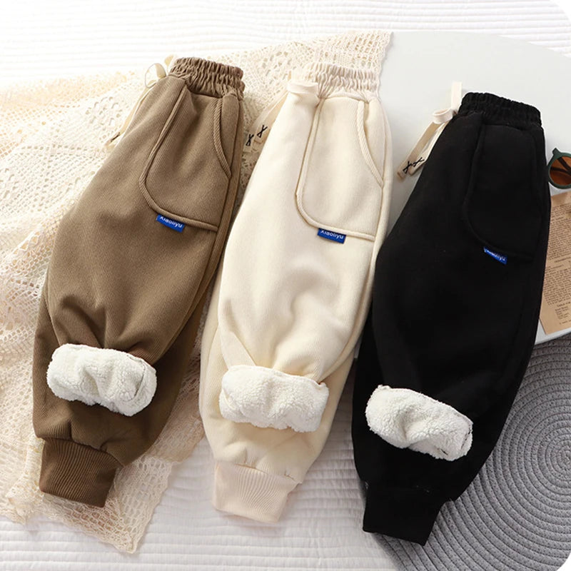Winter Thick Sweatpants For Girls  Casual Pants