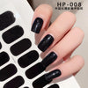 UV Semi-Cured Gel Nail Wraps Stickers Strips French Long Lasting