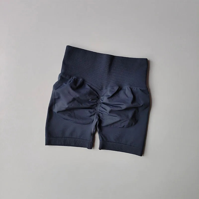 Peach Hip Lifting Sports Shorts Women High Waist and Tightening Slimming