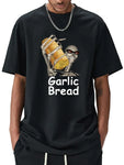 Garlic Bread T Shirt Graphic Vintage Maek Hte Loose Streetwear