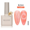 Cat Eye Gel Nail Polish With Magnet Soak off UV Holographic