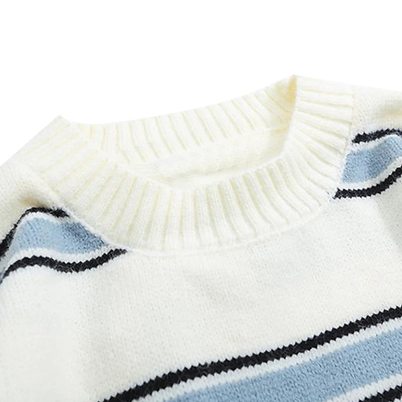 Y2k Hip-Hop Streetwear Wool Knitwear Pullover Harajuku Winter