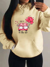 Valentine's Day Love Harajuku Fleece Streetwear Hoodie