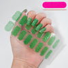 UV Semi-Cured Gel Nail Wraps Stickers Strips French Long Lasting