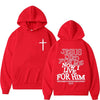 Jesus Died for Me Women’s Cross Hoodie