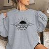 Sunrise Spirit Lead Me Graphic Print Sweatshirt