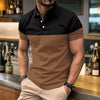 Summer Men's Short sleeved Polo Shirt Business Casual Collar T-shirt Breathable