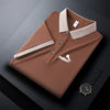 Men's Polo Shirt Golf Casual Short Sleeve Button Down