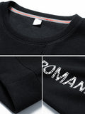 Brand New Black Brown Oversized Sweatshirts Men Streetwear Crewneck