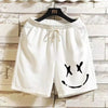 Men's Cotton Beach Shorts Funny Graphics Print Sweat Pant Hip Hop Breathable