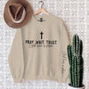 Uplifting Christian Quote Oversized Sweatshirt Women