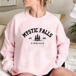 Mystic Falls Virginia Sweatshirt Salvatores Hoodie