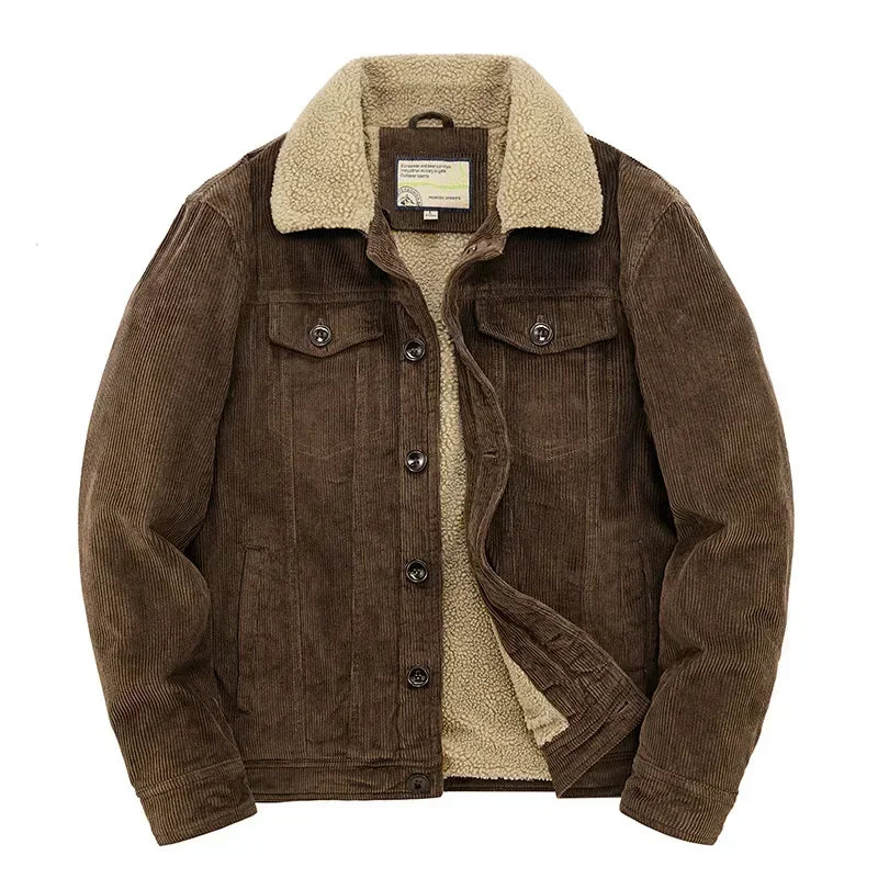 Loose Fit Cotton Padded Jacket