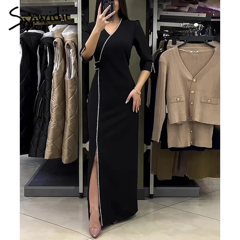 Bodycon Dress, New Fashion, Elegant Party, Club, Lady Clothes, 2024