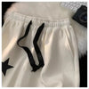 Y2k Sommer Shorts fünfzackigen Stern lose Harajuku Sweatshorts Streetwear
