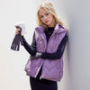 2024 Winter Women's Sleevsless Jacket Hooded Thick