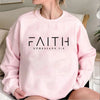 Trendy Faith Sweatshirt Bible Verse Hoodie for Women