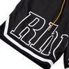 mesh material, breathable, sweat-wicking, quick-drying, loose fitness sports basketball pants