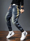 Pockets Desinger Loose fit Jeans Stretch Retro Streetwear Relaxed Tapered