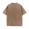Cotton Retro T-shirt Drop-shoulder Sleeve Men