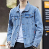 Motorcycle Jeans Mens Denim Jacket Outerwear Coat