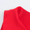 2024 Women's Fashion Round Neck Loop Buckle Sexy Off waist Midi Sleeveless