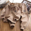 Autumn Winter Boys Clothing Set Handsome Letter