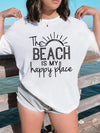 Summer Beach Slogan Casual Women’s T-shirt