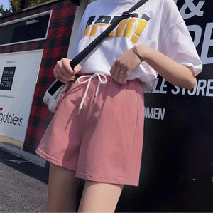 Sports Shorts Women High Waisted Black Breathable